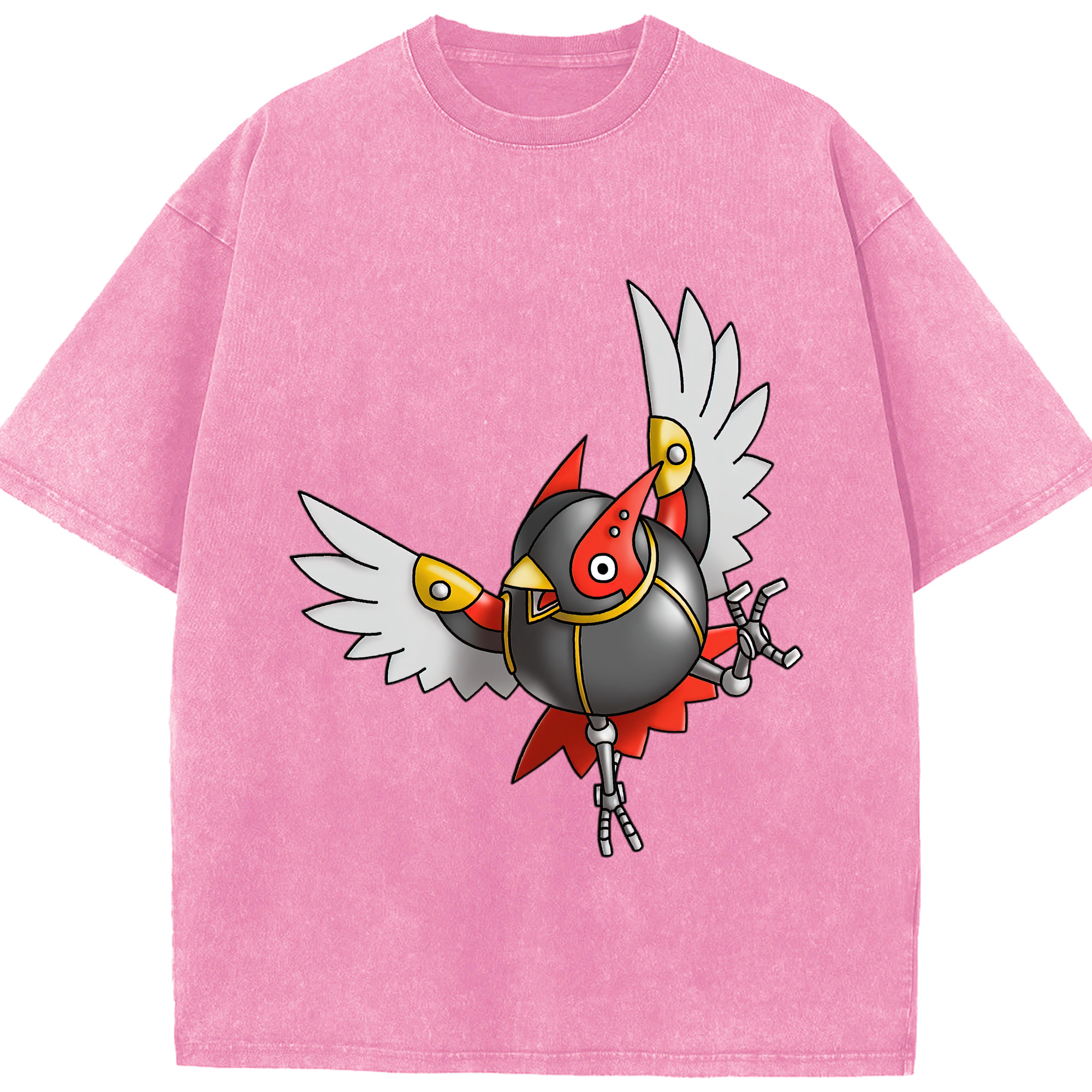 （画像用） ドラゴンクエスト Doragon Kuesuto Dragon Quest 綿100% ヴィンテージ風 半袖Tシャツ（フロントプリント）